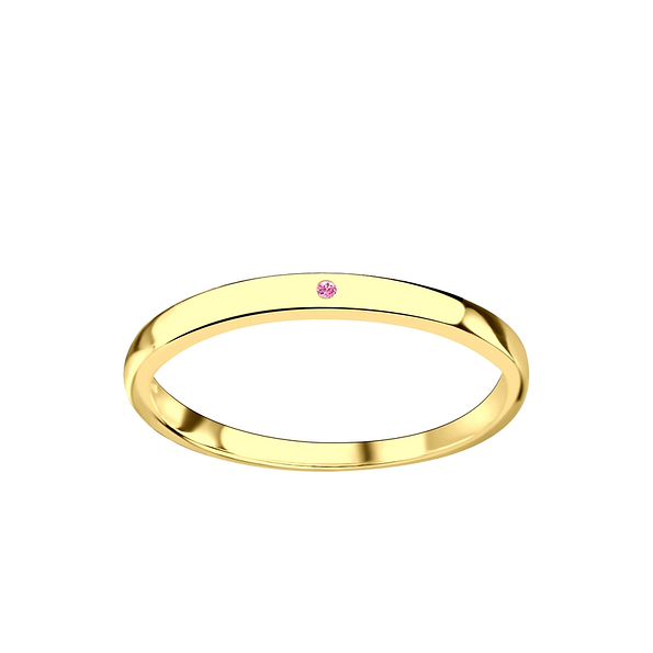 Wholesale Sterling Silver Cubic Zirconia Band Ring - JD6332