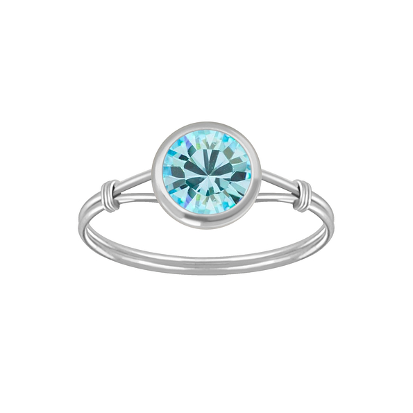 Wholesale Sterling Silver Handmade Solitaire Ring - JD3464