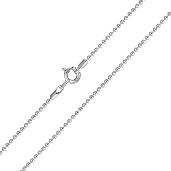 Wholesale 55cm Sterling Silver Ball Chain - JD3531