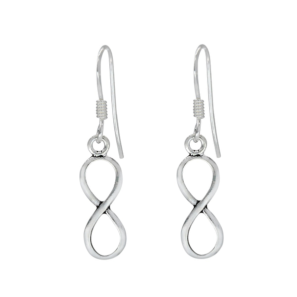Wholesale Sterling Silver Infinity Earrings - JD1367