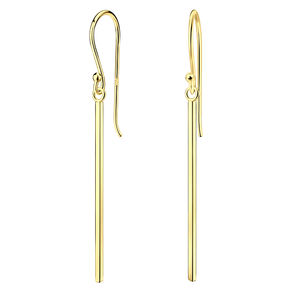 Wholesale Sterling Silver Bar Ear Studs - JD5180 Wholesale Sterling Silver Bar Ear Studs - JD5180