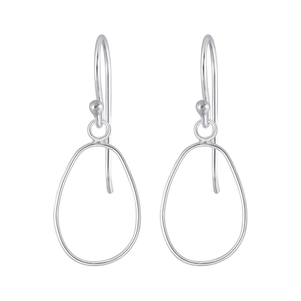 Wholesale Sterling Silver Wire Earrings - JD5073