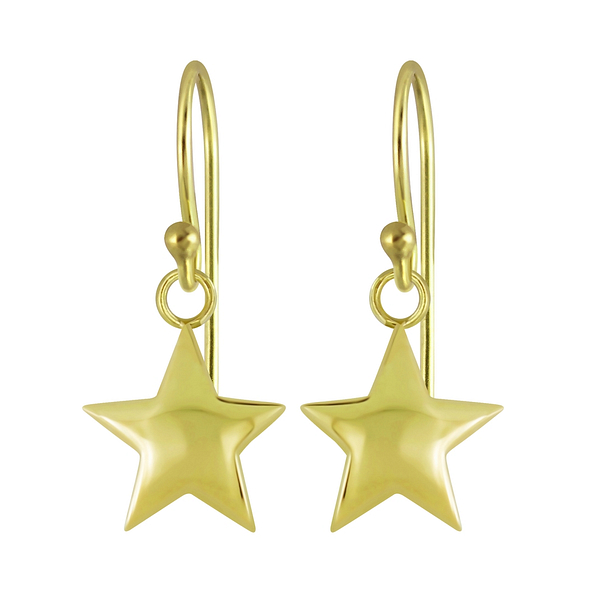 Wholesale Sterling Silver Star Earrings - JD5112