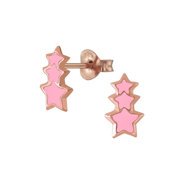 Wholesale Sterling Silver Star Ear Studs - JD6078