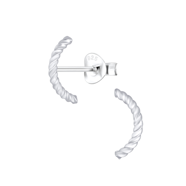 Wholesale Sterling Silver Wire Ear Studs - JD4113