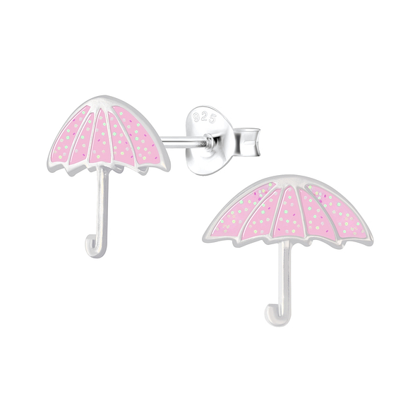 Wholesale Sterling Silver Umbrella Ear Studs - JD6129