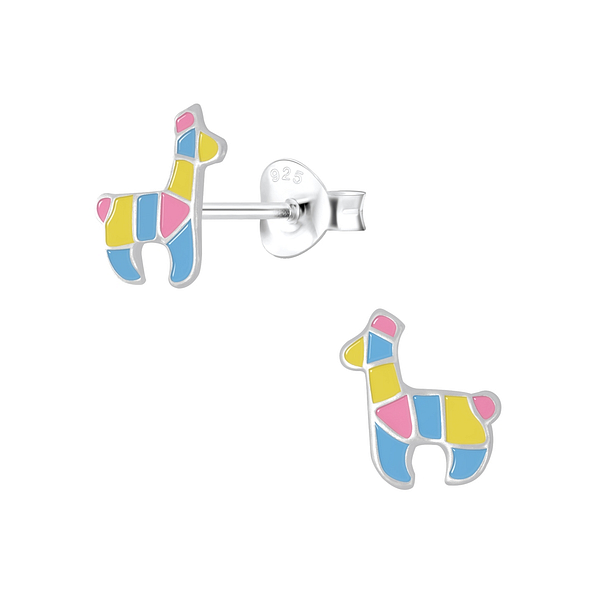 Wholesale Sterling Silver Llama Ear Studs - JD6060