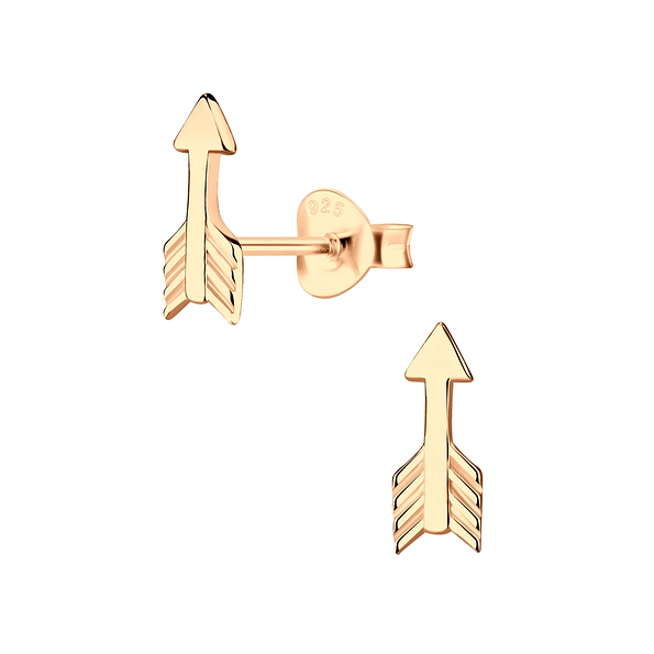 Wholesale Sterling Silver Arrow Sutd Earrings - JD5110