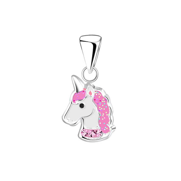 Wholesale Sterling Silver Unicorn Pendant - JD6062