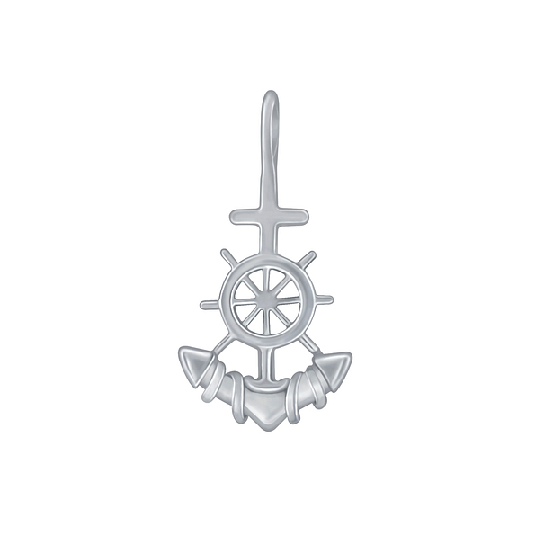 Wholesale Sterling Silver Anchor Pendant - JD4365