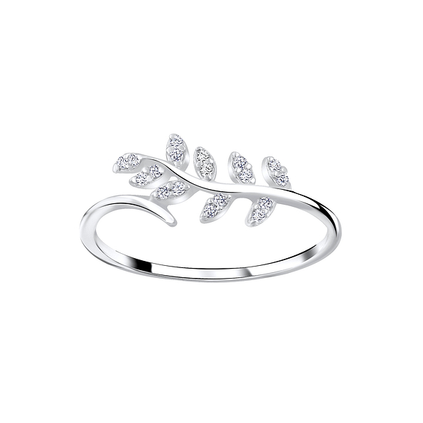 Wholesale Sterling Silver Branch Ring - JD7412