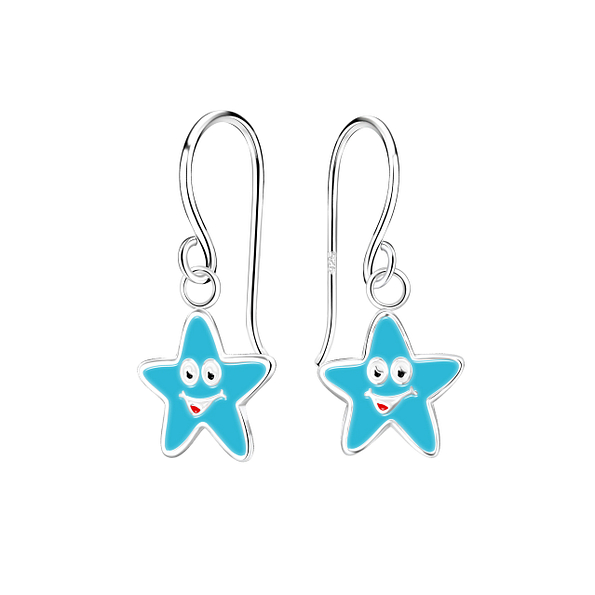 Wholesale Sterling Silver Starfish Earrings - JD11559