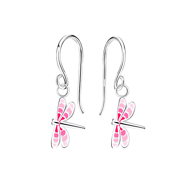 Wholesale Sterling Silver Dragonfly Earrings - JD11727