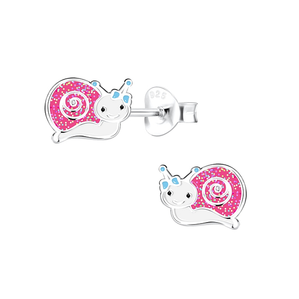 Wholesale Sterling Silver Snail Ear Studs - JD12445