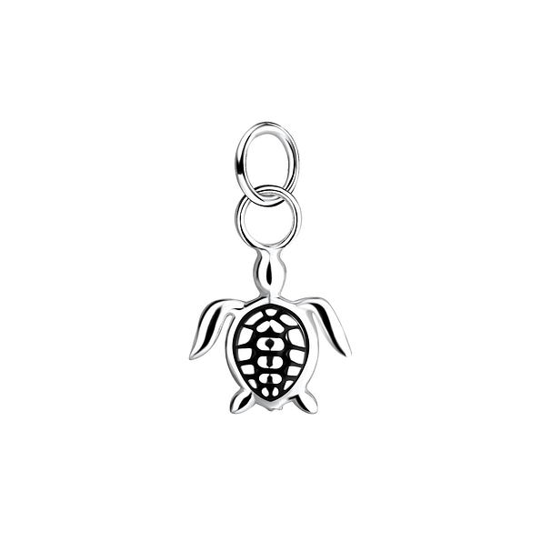 Wholesale Sterling Silver Turtle Pendant - JD13048