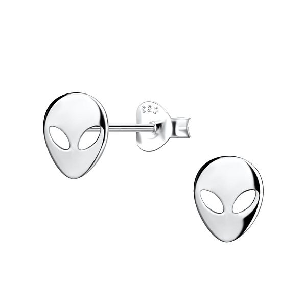 Wholesale Sterling Silver Alien Ear Studs - JD11925