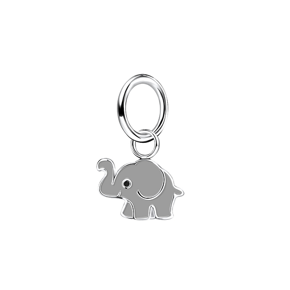 Wholesale Sterling Silver Elephant Pendant - JD13945