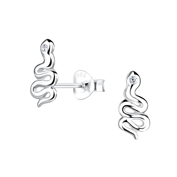 Wholesale Sterling Silver Snake Ear Studs - JD16407