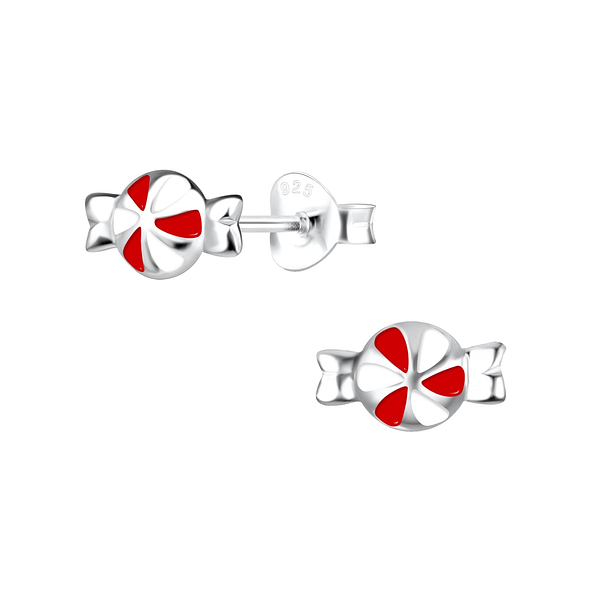 Wholesale Sterling Silver Candy Ear Studs - JD16887
