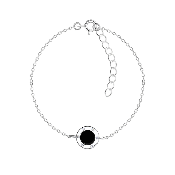 Wholesale Sterling Silver Round Bracelet - JD17119