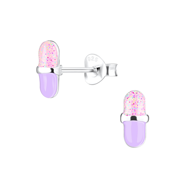 Wholesale Sterling Silver Microphone Ear Studs - JD17135