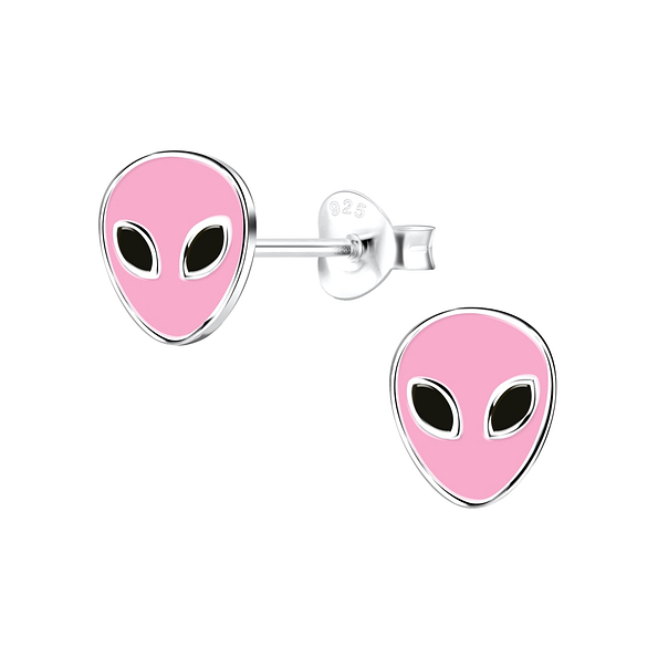 Wholesale Sterling Silver Alien Ear Studs - JD17462