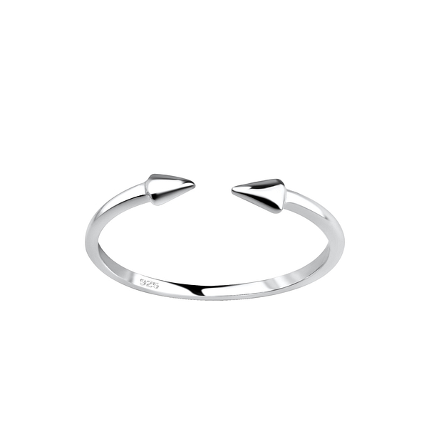 Wholesale Sterling Silver Arrow Ring - JD17517