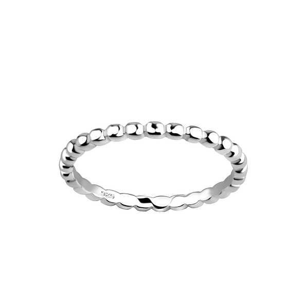 Wholesale Sterling Silver Pattern Ring - JD18003