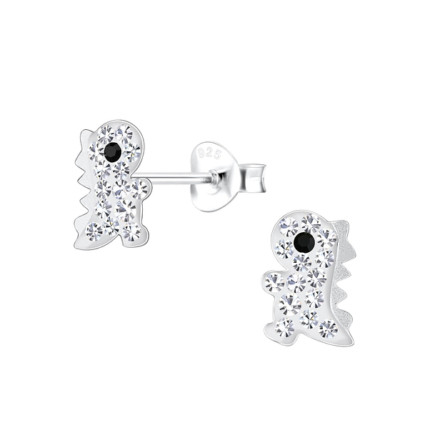 Wholesale Sterling Silver Dinosaur Ear Studs - JD18032