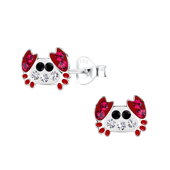Wholesale Sterling Silver Crab Ear Studs - JD19393