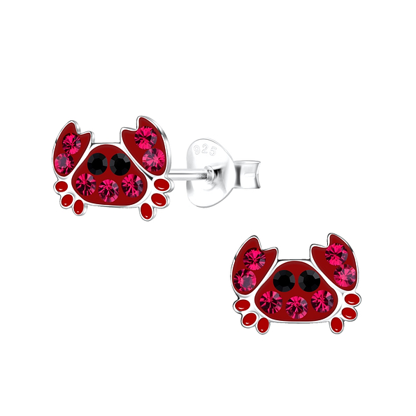 Wholesale Sterling Silver Crab Ear Studs - JD19392