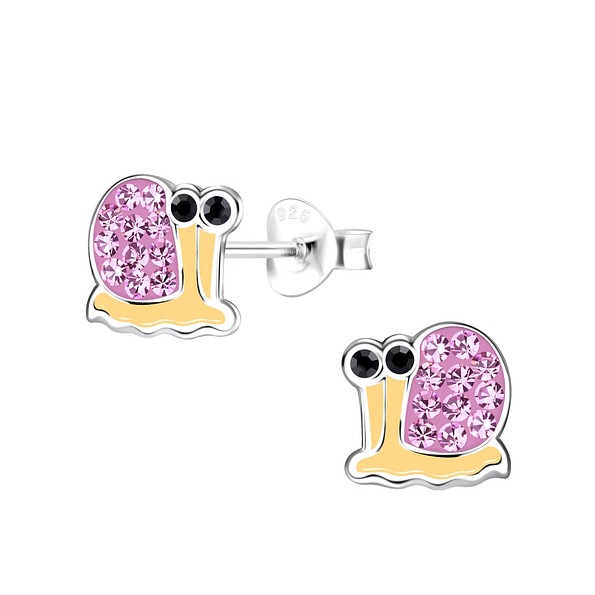 Wholesale Sterling Silver Snail Ear Studs - JD19284