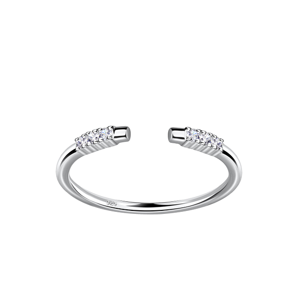 Wholesale Sterling Silver Opened Ring - JD19483