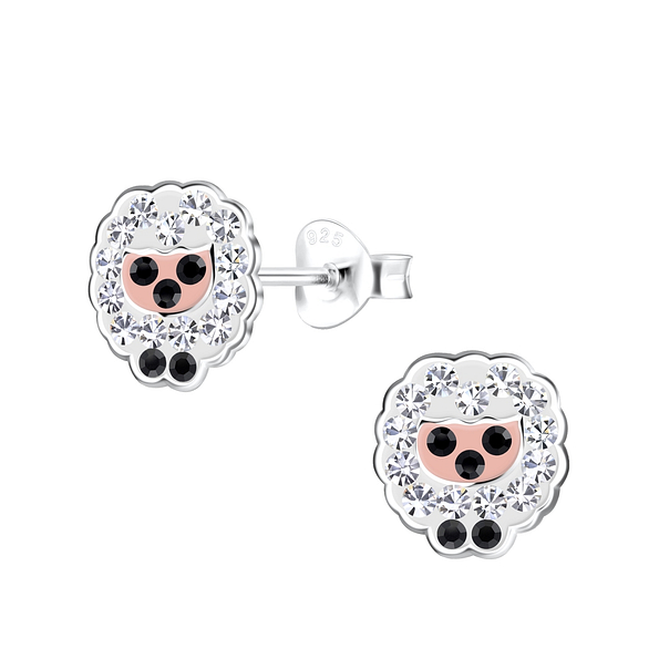 Wholesale Sterling Silver Sheep Ear Studs - JD19514