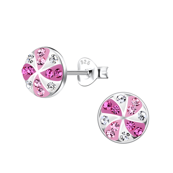 Wholesale Sterling Silver Candy Ear Studs - JD20087
