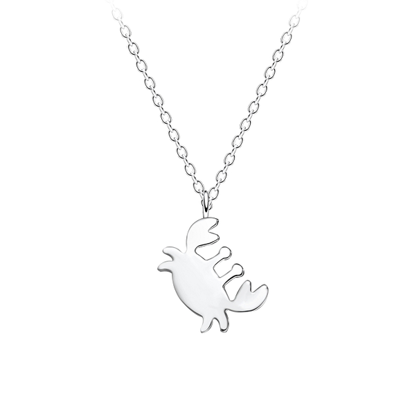 Wholesale Sterling Silver Crab Necklace - JD16526