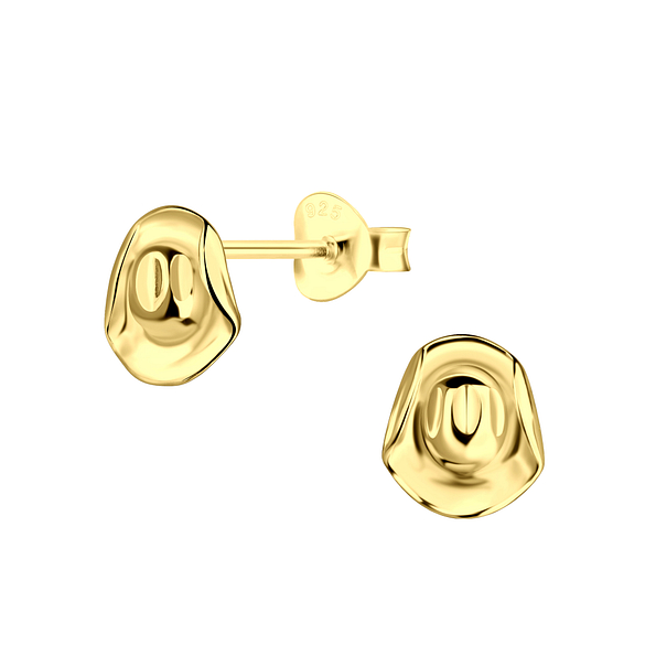 Wholesale Sterling Silver Hat Ear Studs - JD20056