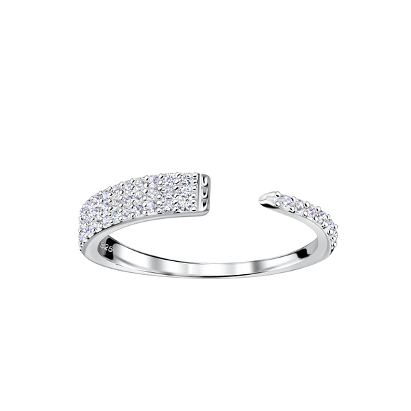 Wholesale Sterling Silver Opened Ring - JD20614