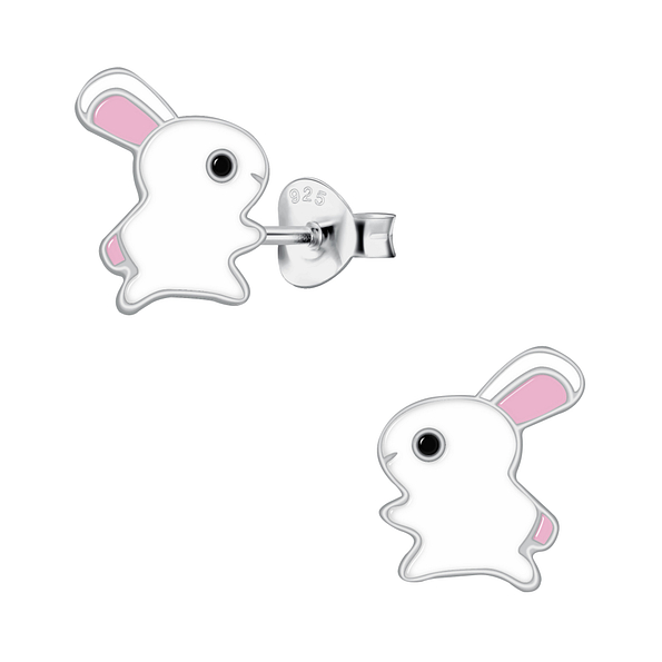 Wholesale Sterling Silver Rabbit Ear Studs - JD20869