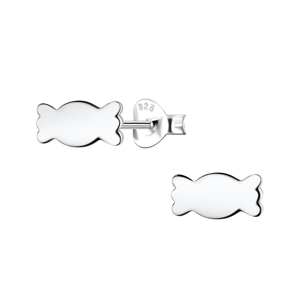 Wholesale Sterling Silver Candy Ear Studs - JD21235