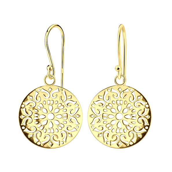 Wholesale Sterling Silver Filigree Earrings - JD21018