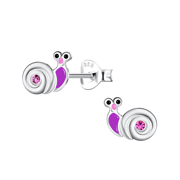 Wholesale Sterling Silver Snail Ear Studs - JD21333