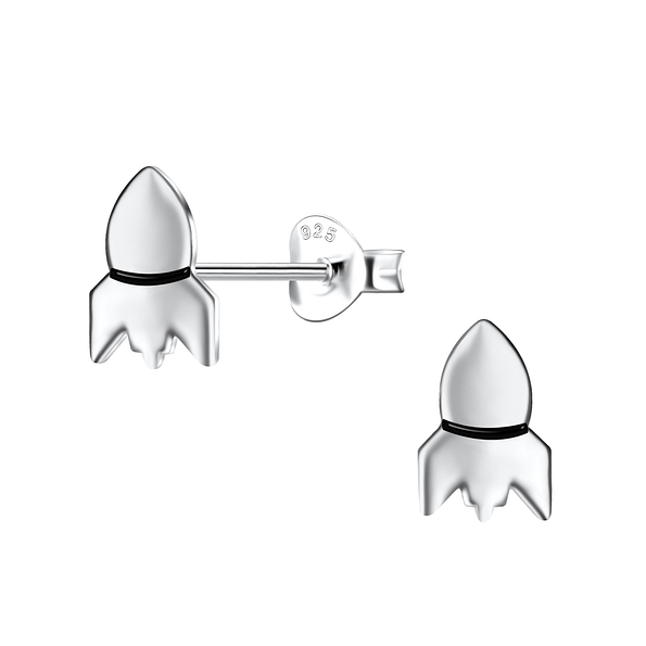 Wholesale Sterling Silver Rocket Ear Studs - JD21409