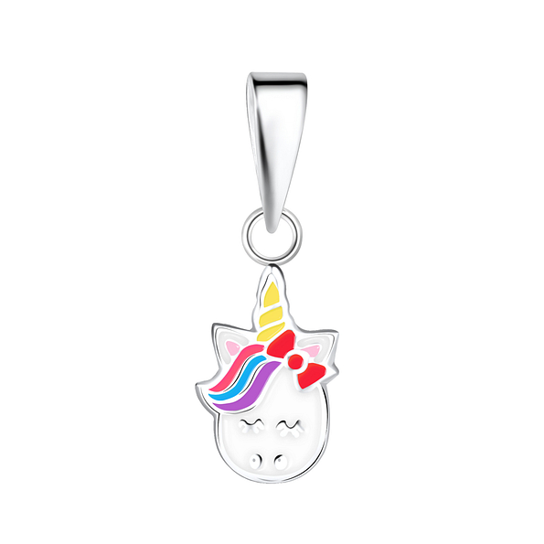 Wholesale Sterling Silver Unicorn Pendant - JD16776