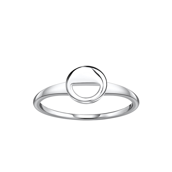 Wholesale Sterling Silver Round Ring - JD21304