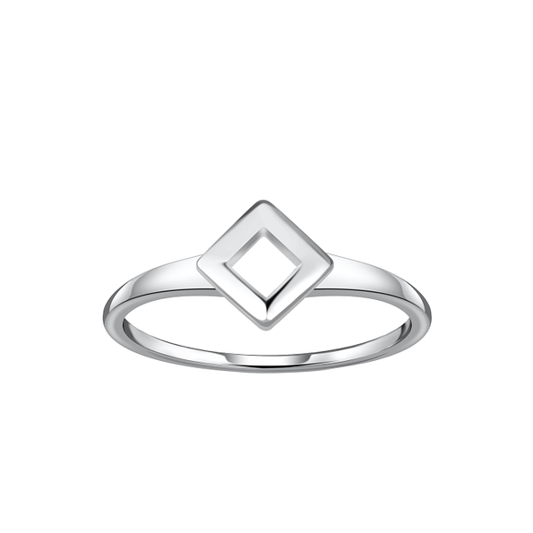 Wholesale Sterling Silver Square Ring - JD21309