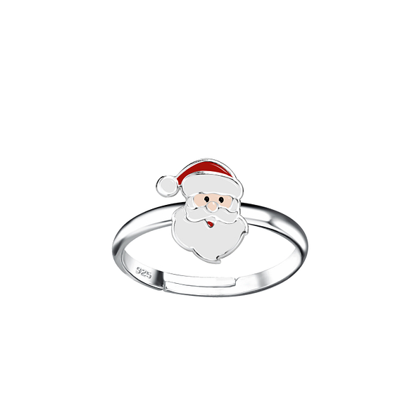 Wholesale Sterling Silver Santa Adjustable Ring - JD20783