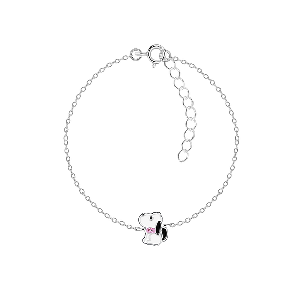 Wholesale Sterling Silver Dog Bracelet - JD21631