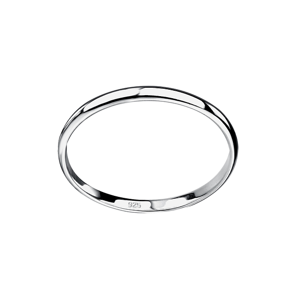 Wholesale Sterling Silver Band Ring - JD21367