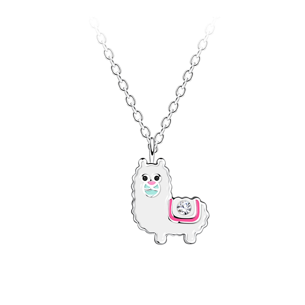 Wholesale Sterling Silver Alpaca Necklace - JD20892